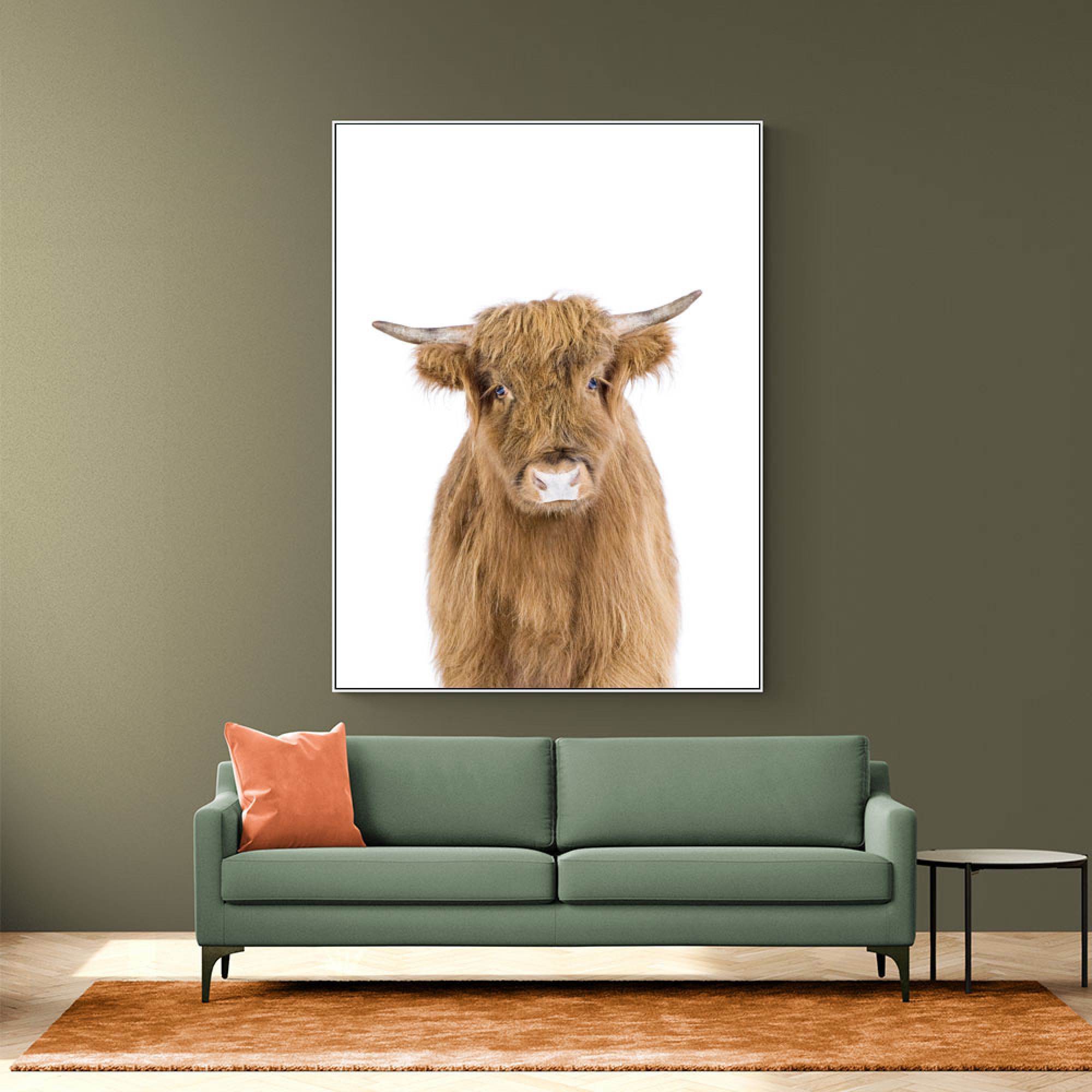 Baby Cow Wall Art